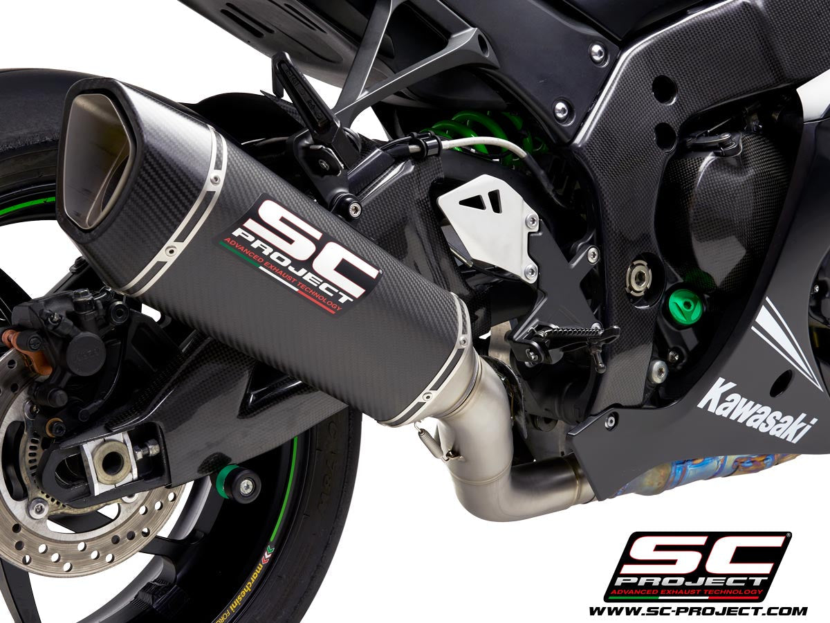 SC Project SC1-R Slip-On Exhaust for Kawasaki ZX-10R 2016-20