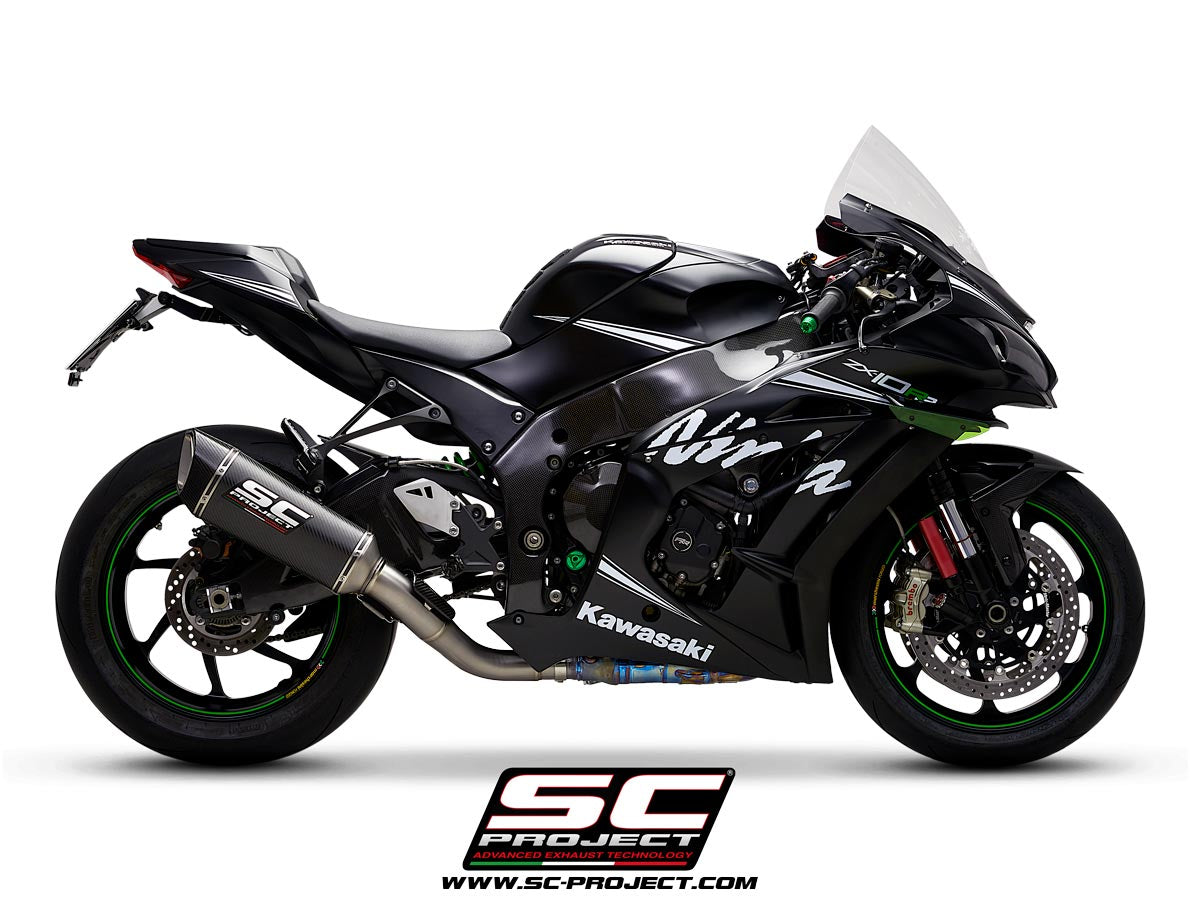 SC Project SC1-R Slip-On Exhaust for Kawasaki ZX-10R 2016-20