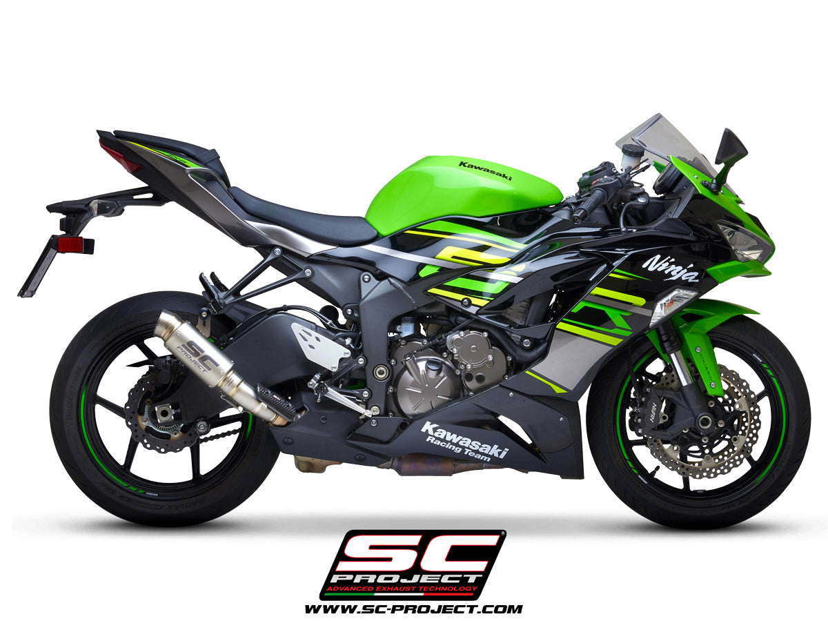 SC Project GP70-R Slip-On Exhaust For Kawasaki ZX-6R 2019-21