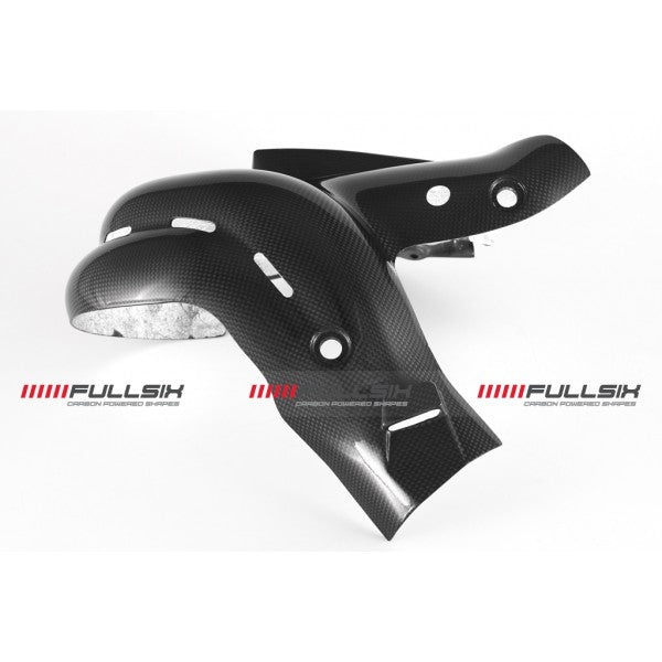 FullSix Carbon Fiber Exhaust Protector For Ducati Streetfighter V4