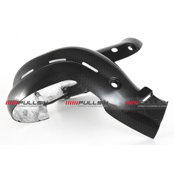 FullSix Carbon Fiber Exhaust Protector For Ducati Streetfighter V4