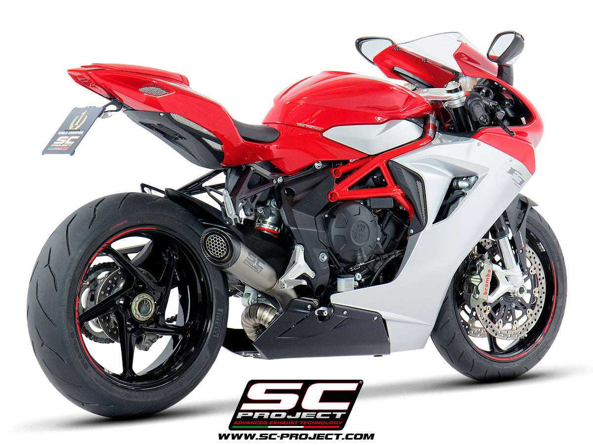 SC Project S1 Slip-On Exhaust for MV Agusta F3 800