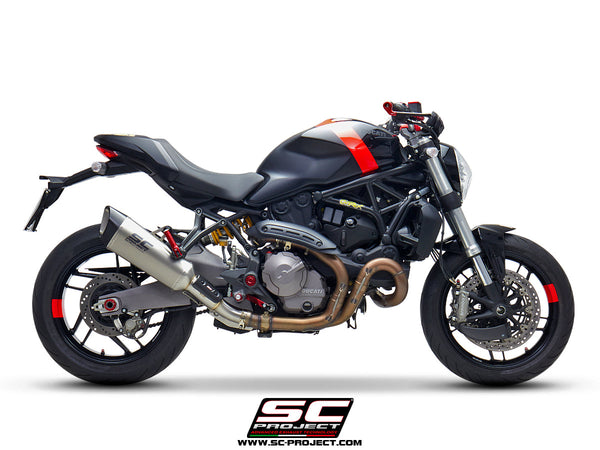 SC Project SC1-R Slip-On Exhaust for Ducati Monster 821 2018-21