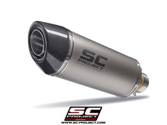 SC Project Oval Slip-On Exhaust for Kawasaki Ninja 400 2018-22