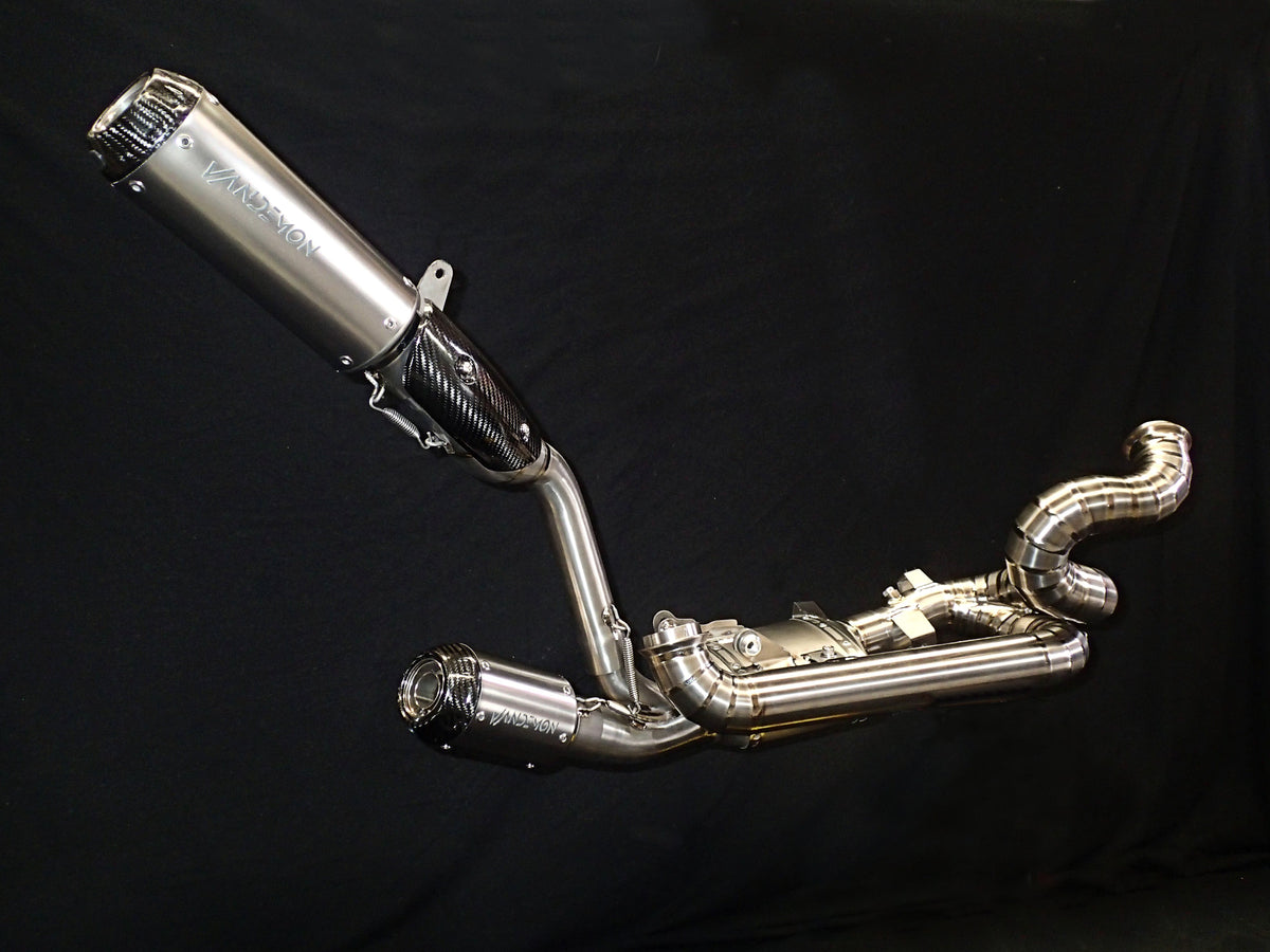 KTM Super Duke 1290/1390R/RR Vandemon Twin Shot Titanium Exhaust System