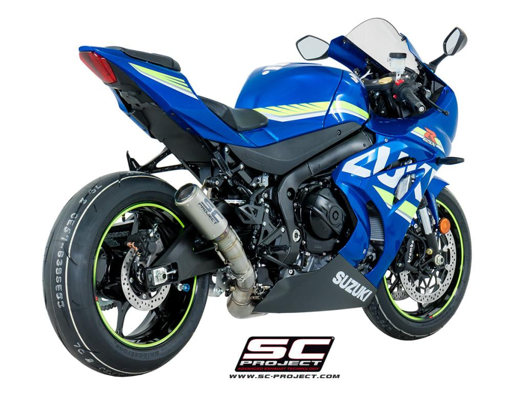 SC Project CR-T Slip-On Exhaust for Suzuki GSXR 1000 2017-20
