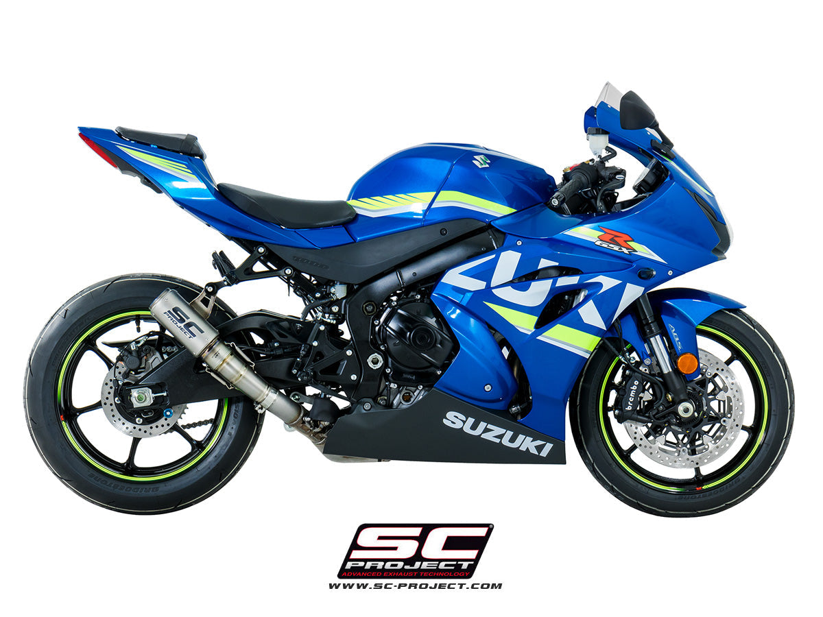 SC Project CR-T Slip-On Exhaust for Suzuki GSXR 1000 2017-20