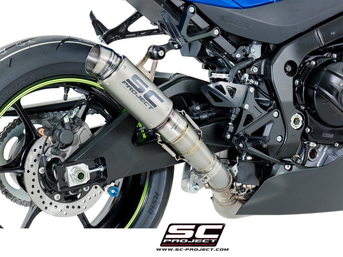 SC Project GP70-R Slip-On Exhaust for Suzuki GSXR 1000 2017-20