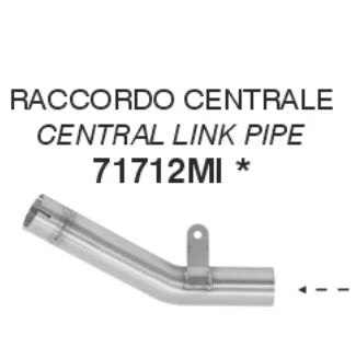 Arrow Exhaust Link Pipe for Kawasaki ZX-6R 2019-20