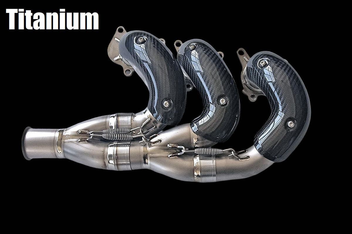 Triumph Rocket 3R & GT Titanium Exhaust Manifold