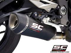 SC Project SC1-R Slip-On Exhaust for Triumph Street Triple RS 2020-22