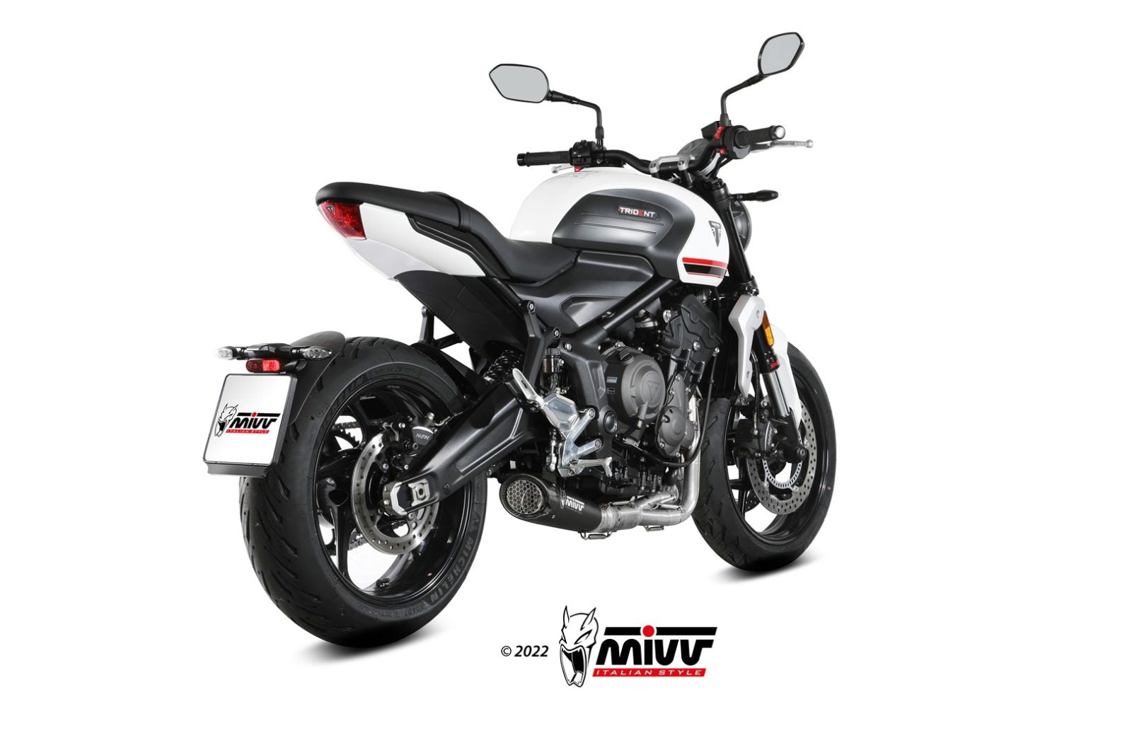 Mivv X-M5 Full Exhaust System for Triumph Trident 660 2021-22