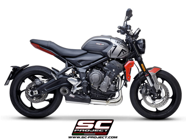 SC Project STR-1 Full Exhaust System for Triumph Trident 660 2021-23