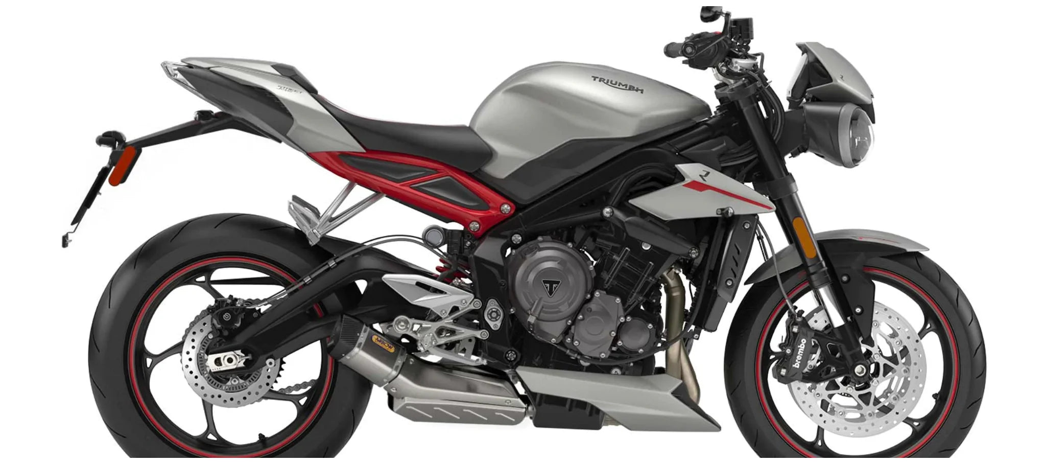 Arrow Slip-On Exhaust for Triumph Street Triple R/RS 2017-19