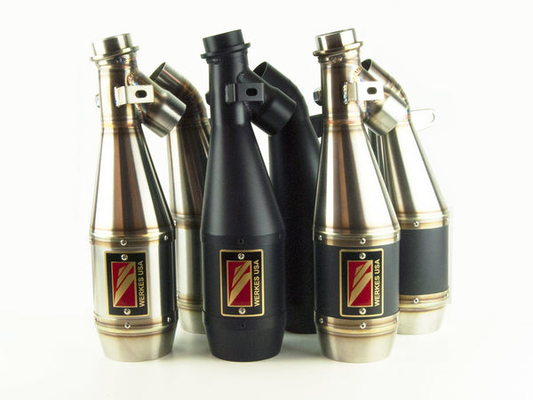 Competition Werkes Slip-On Exhaust for Triumph Rocket 3