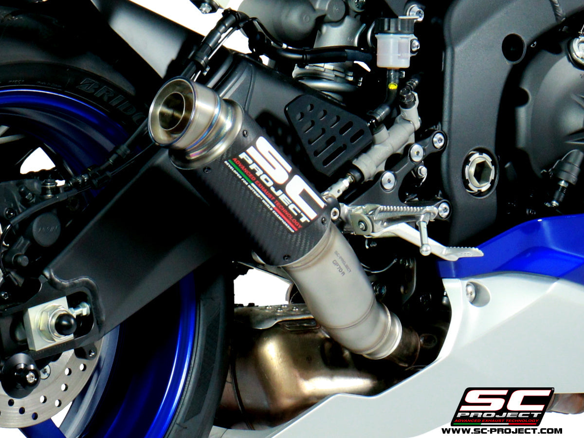SC Project GP70-R Slip-On Exhaust for Yamaha R6