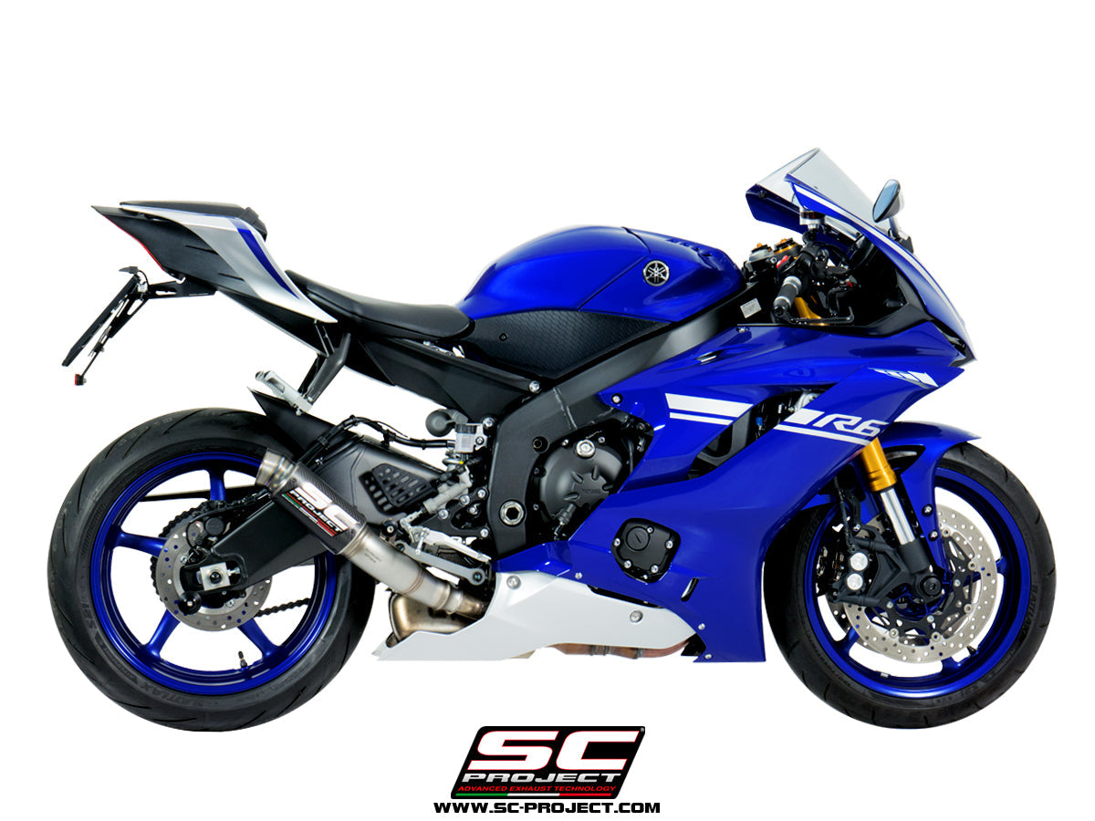 SC Project GP70-R Slip-On Exhaust for Yamaha R6