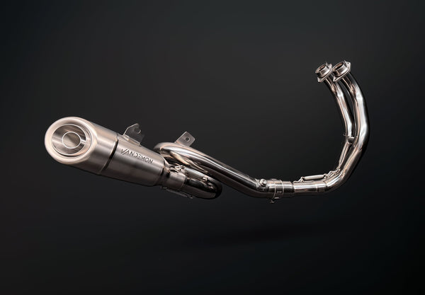 Yamaha YZF R7 Vandemon Titanium Slash Cut Exhaust System