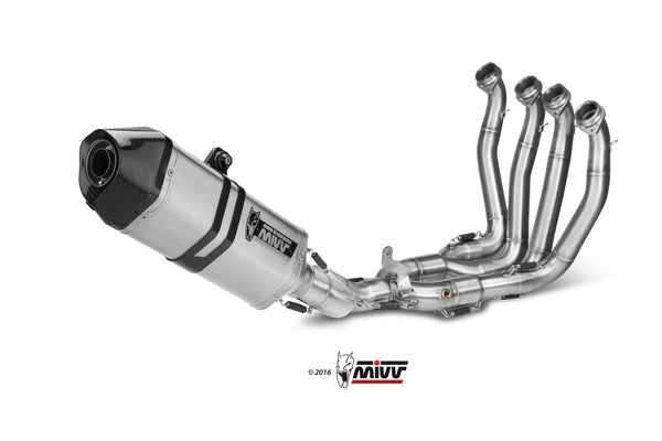 Mivv Stainless Steel Full Exhaust System for Yamaha R1 2015-22