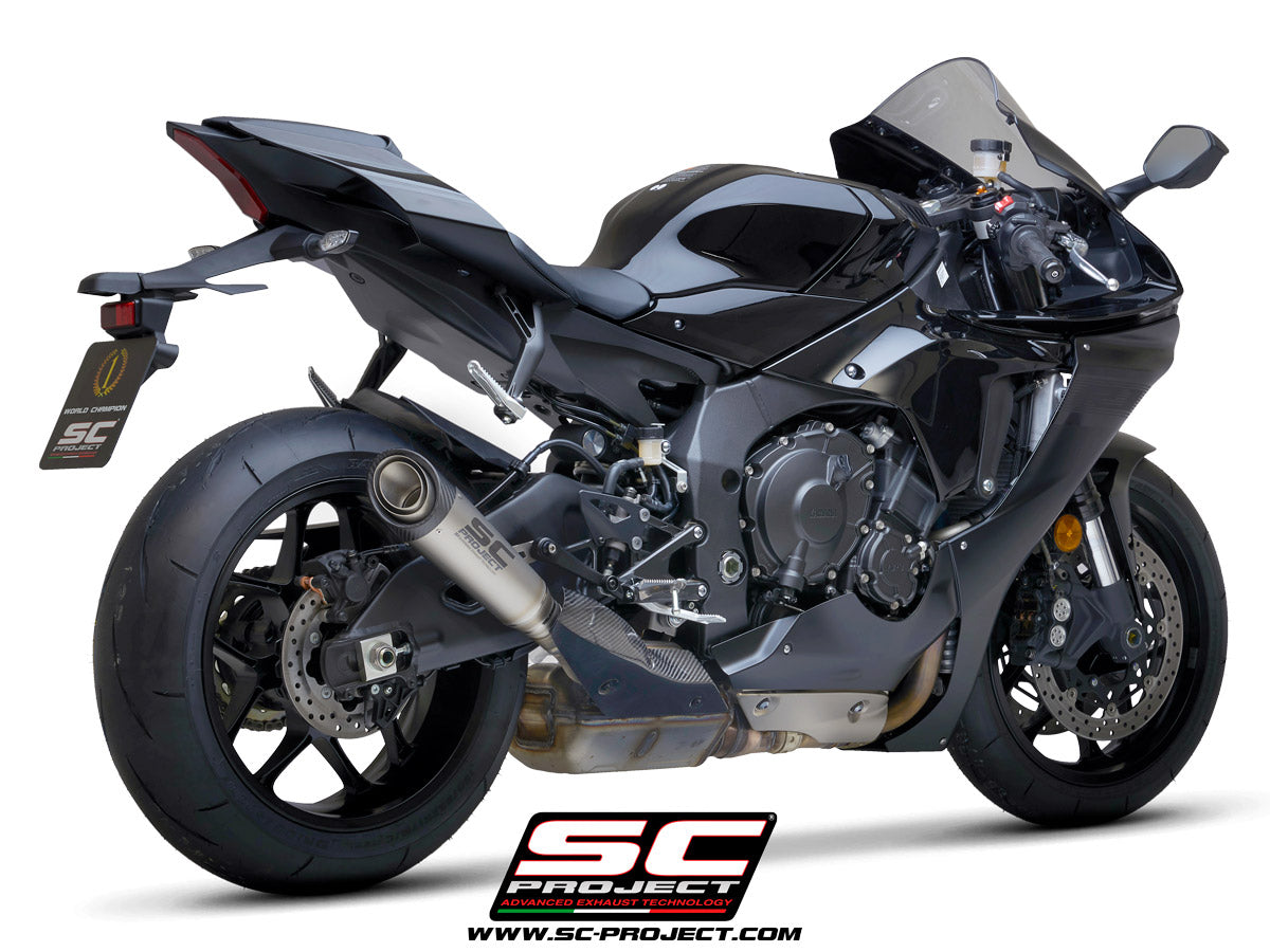 SC Project S1 Slip-On Exhaust for Yamaha R1 2020-23