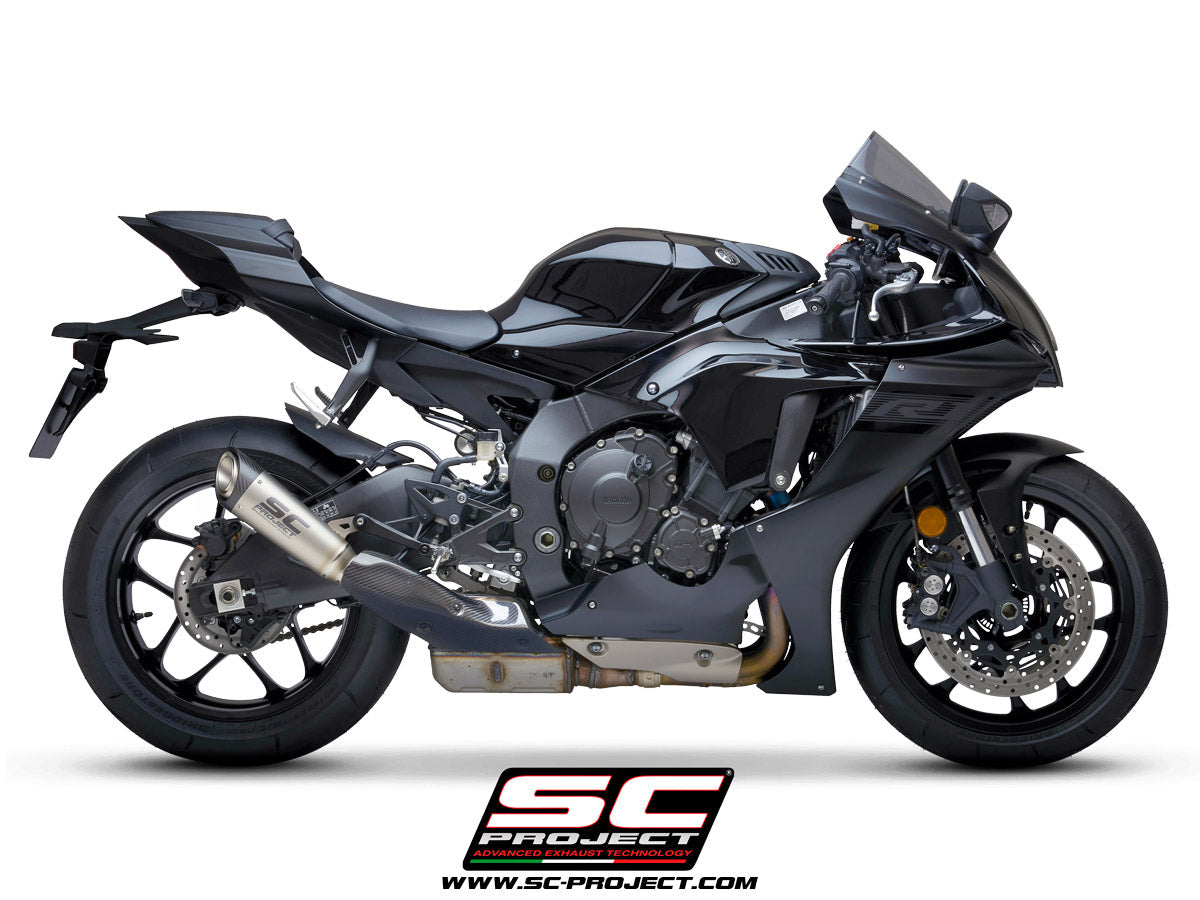 SC Project S1 Slip-On Exhaust for Yamaha R1 2020-23