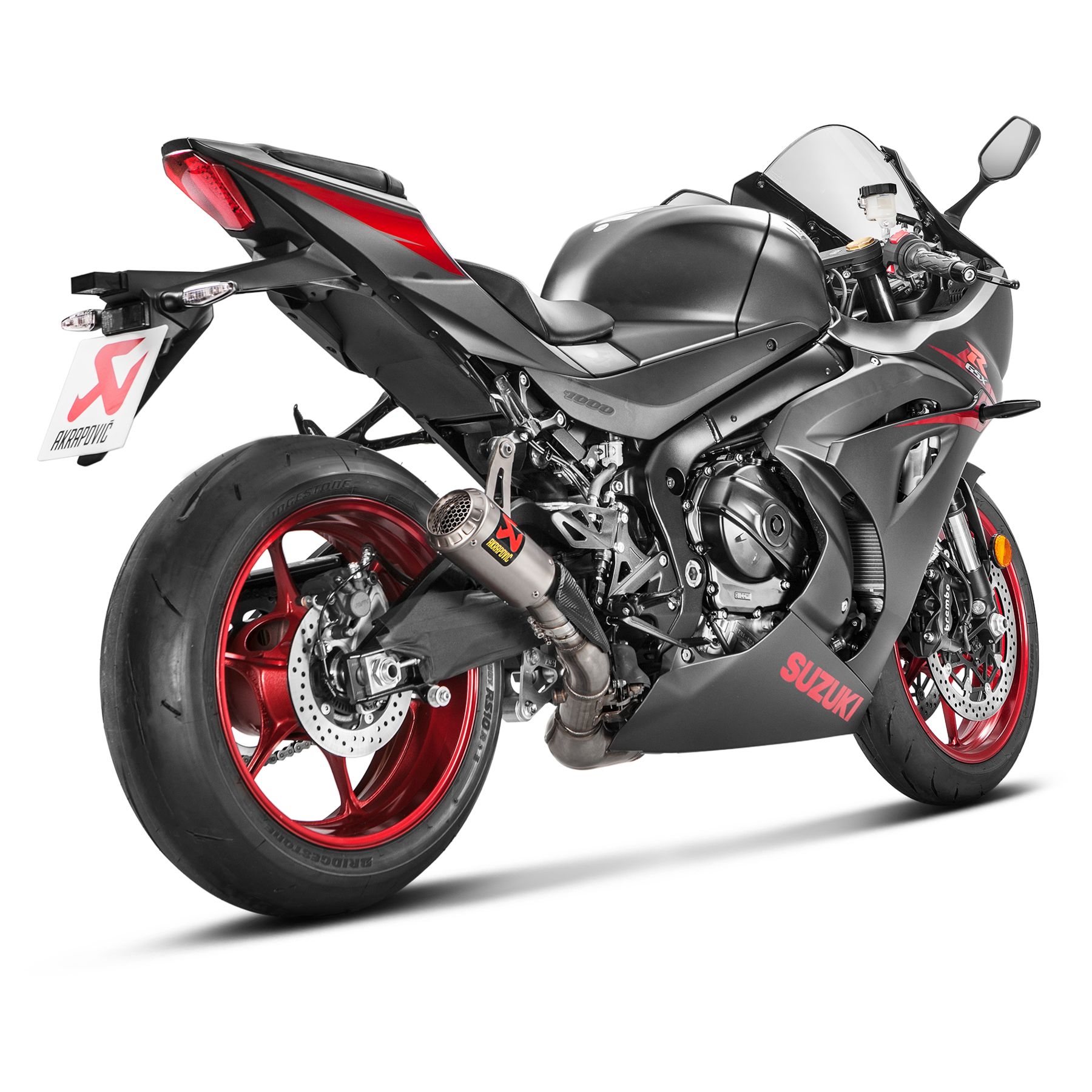Akrapovic GP Slip-On Exhaust for Suzuki GSXR 1000