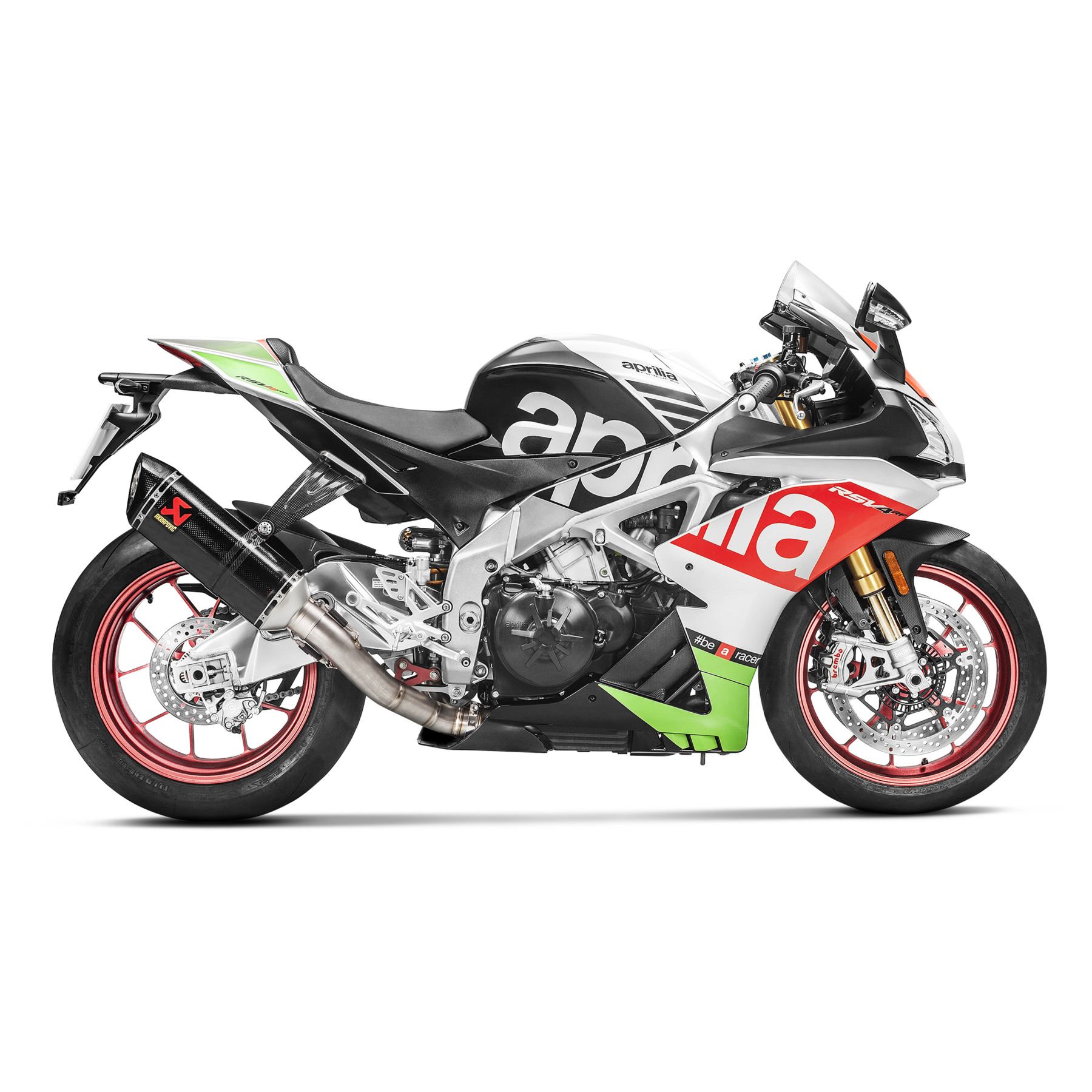 Akrapovic Slip-On Exhaust for Aprilia Tuono V4 1100 RR
