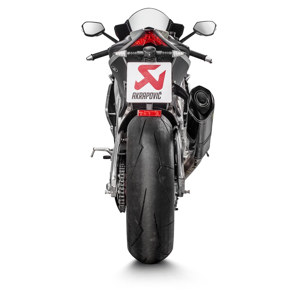 Akrapovic Slip-On Exhaust for Aprilia RSV4 RF