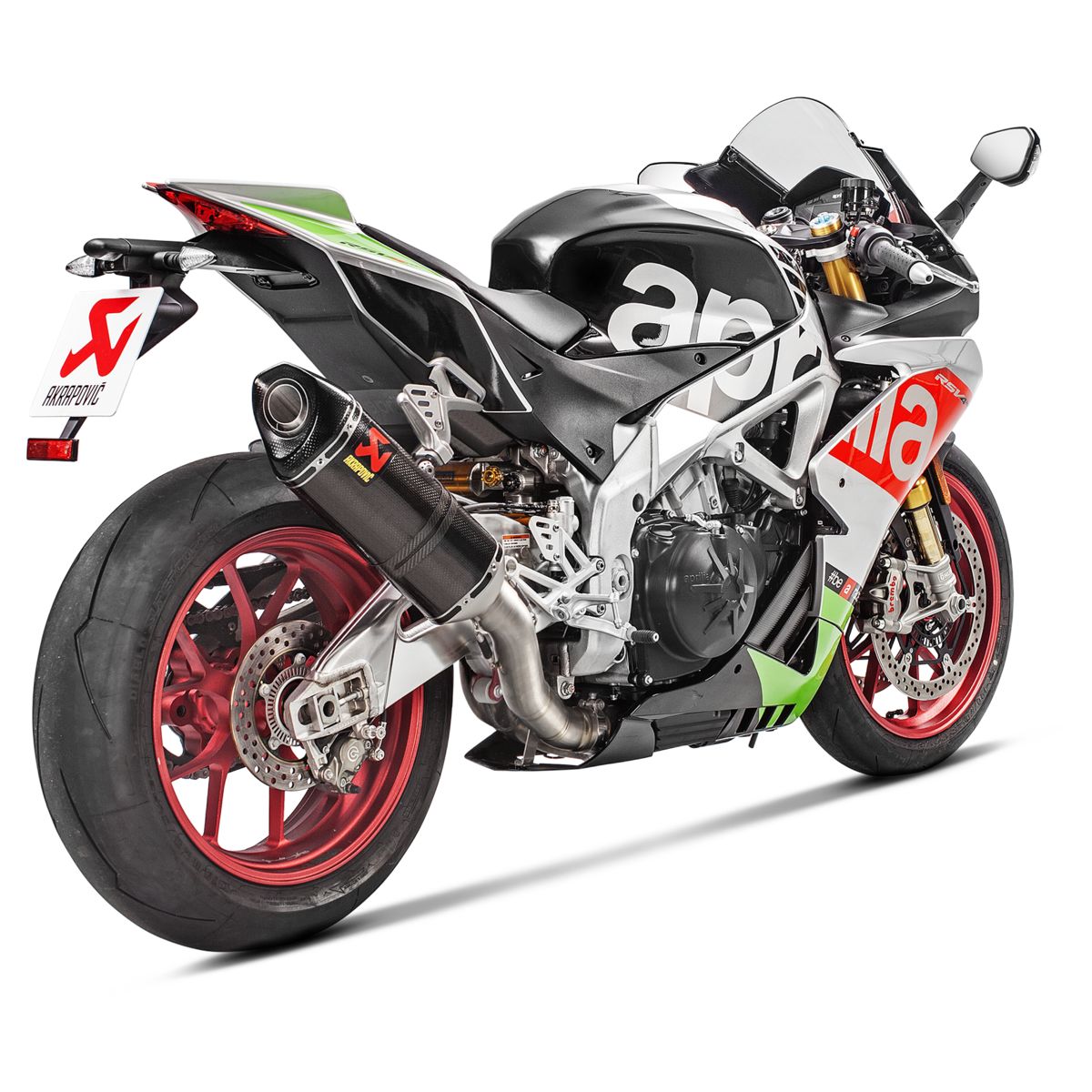 Akrapovic Slip-On Exhaust for Aprilia Tuono V4 1100 RR