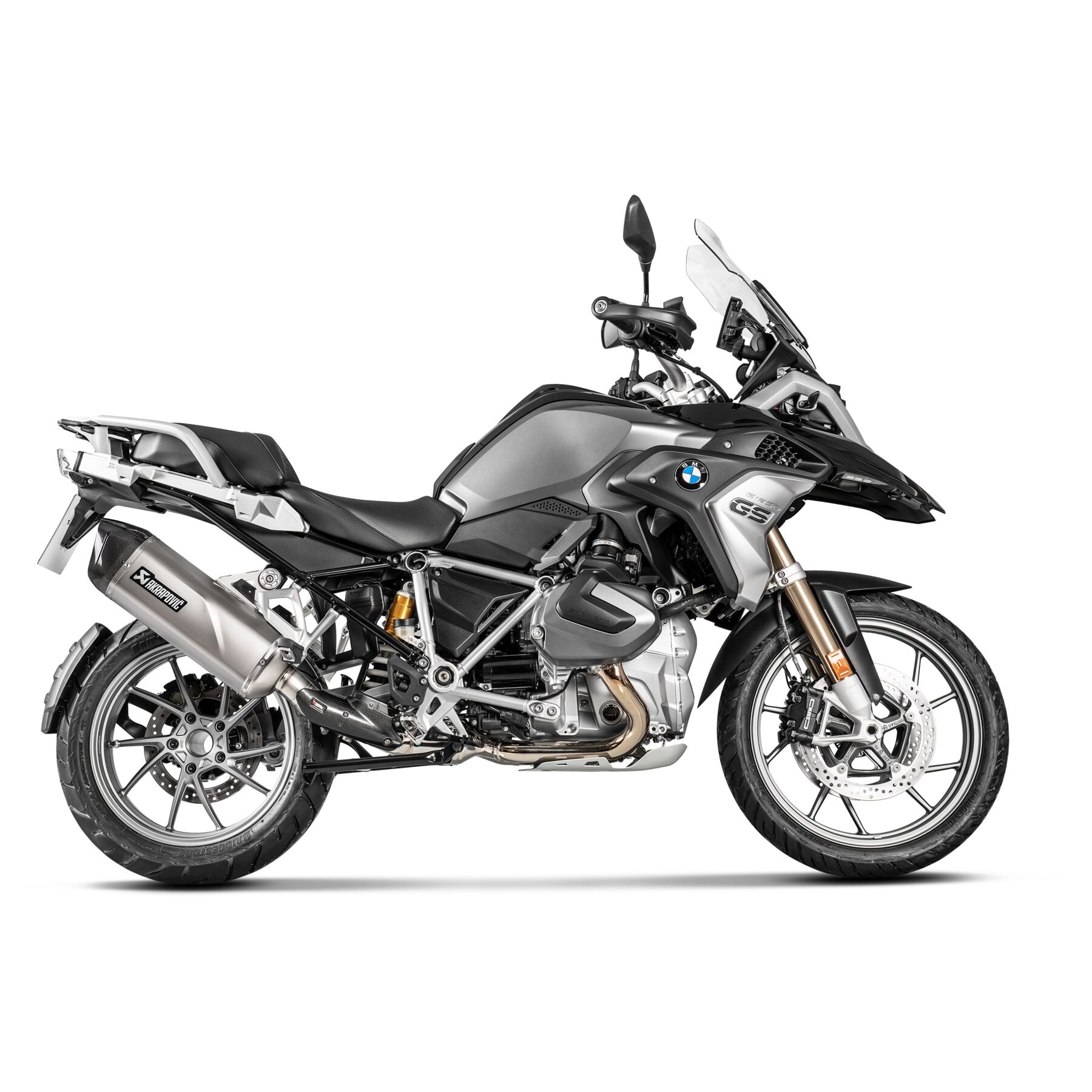Akrapovic Slip-On Exhaust for BMW R 1250 GS Adventure 2021-22