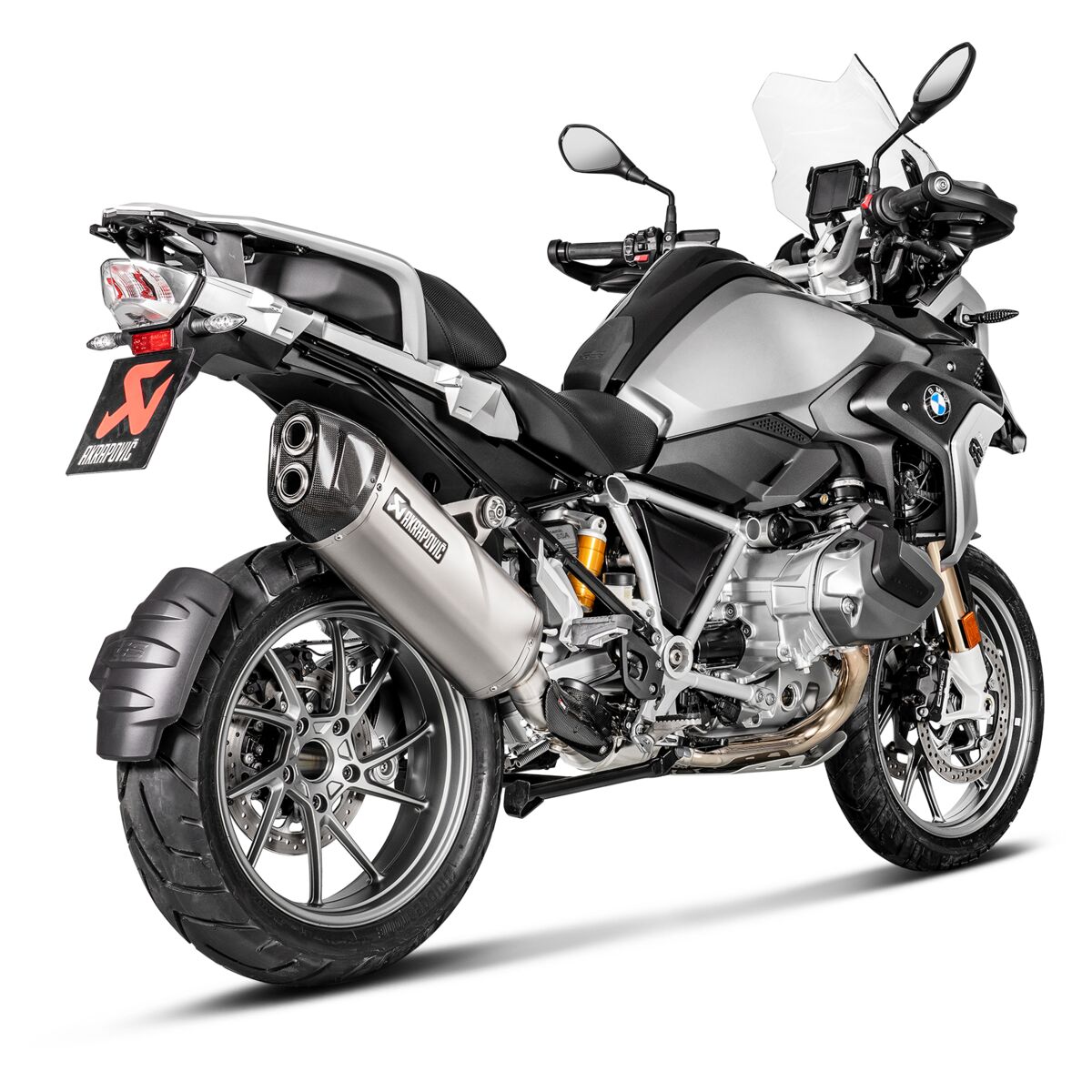 Akrapovic Slip-On Exhaust for BMW R 1250 GS Adventure 2021-22