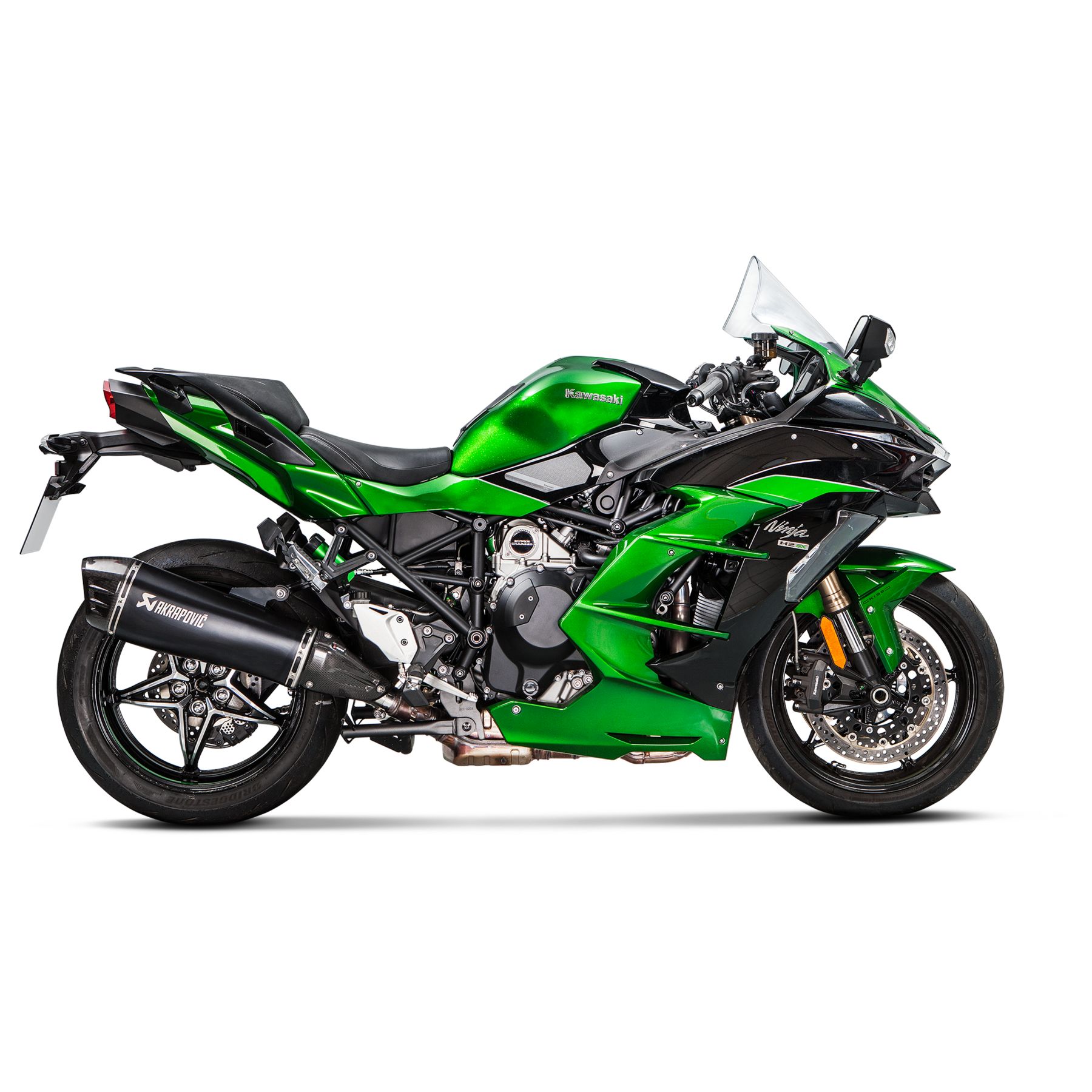 Akrapovic Slip-On Exhaust for Kawasaki Ninja H2 SX