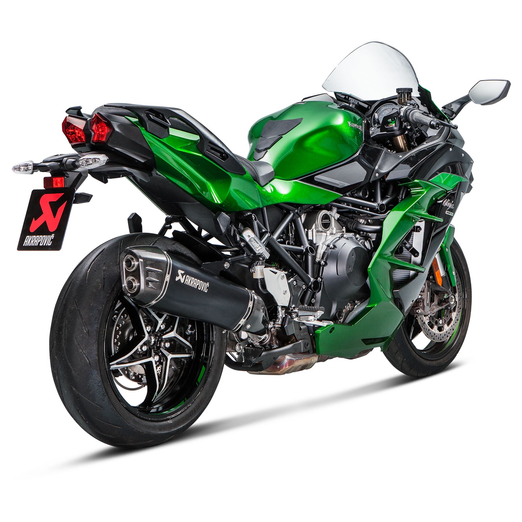 Akrapovic Slip-On Exhaust for Kawasaki Ninja H2 SX