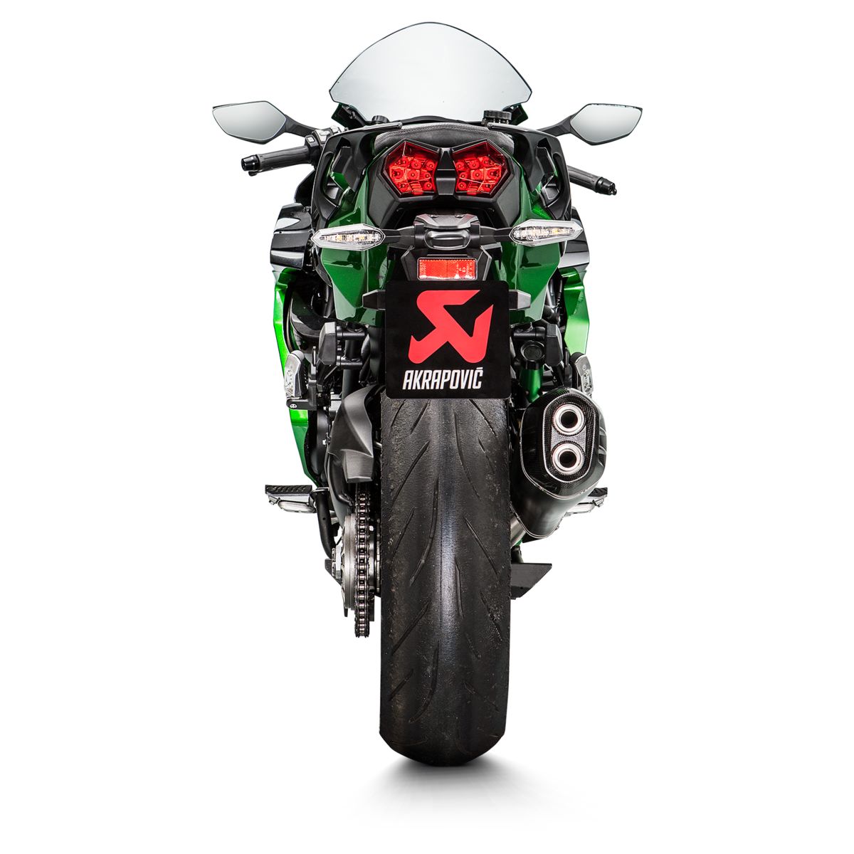 Akrapovic Slip-On Exhaust for Kawasaki Ninja H2 SX