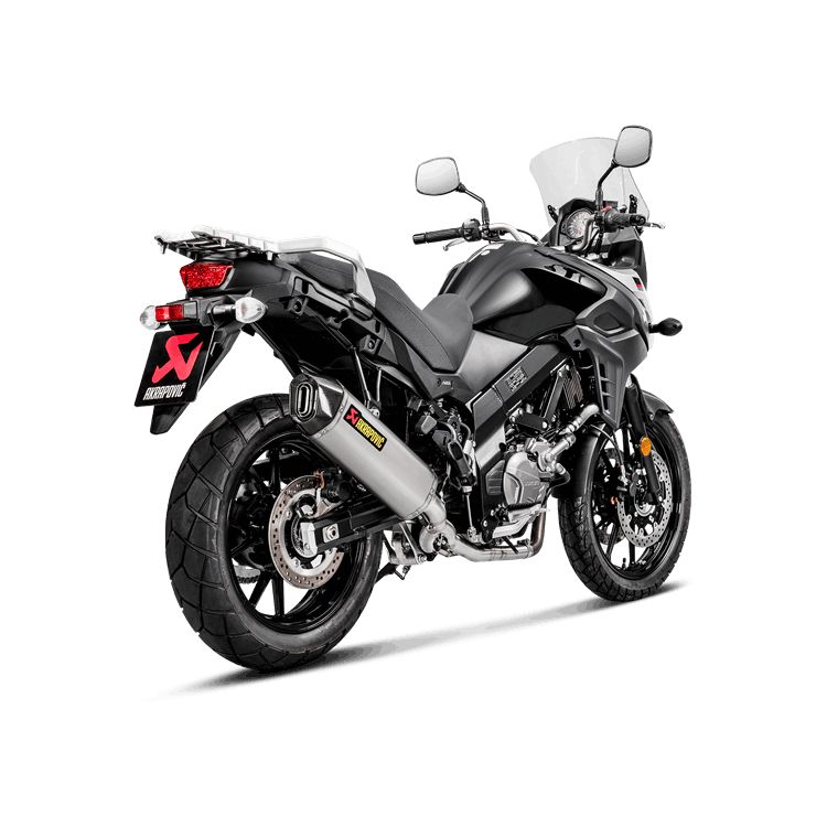 Akrapovic Slip-On Exhaust for Suzuki V-Strom 650