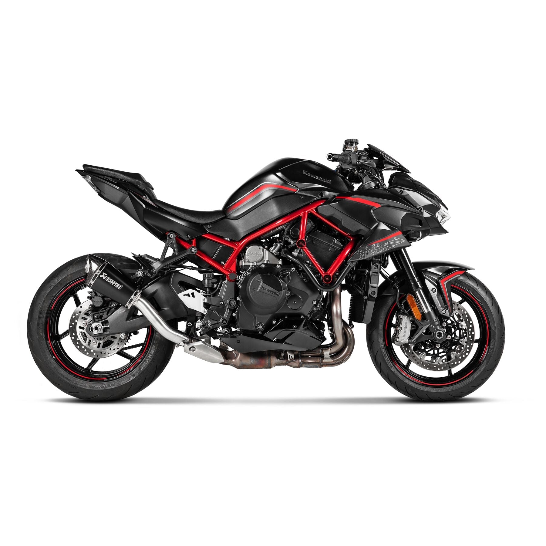 Akrapovic Slip-On Exhaust for Kawasaki Z H2