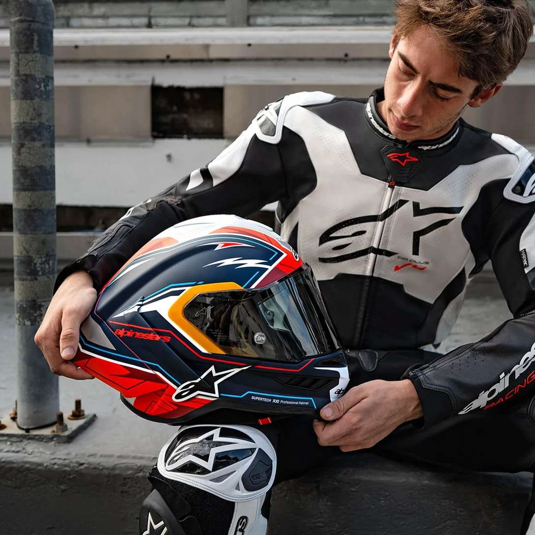 Alpinestars Supertech R10 Acosta Replica Helmet Matt