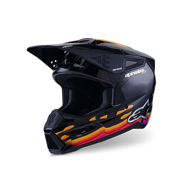 Alpinestars Sm3 Force Helmet Black Glossy