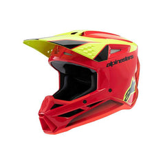 Alpinestars Sm3 Fray Helmet Red Yellow