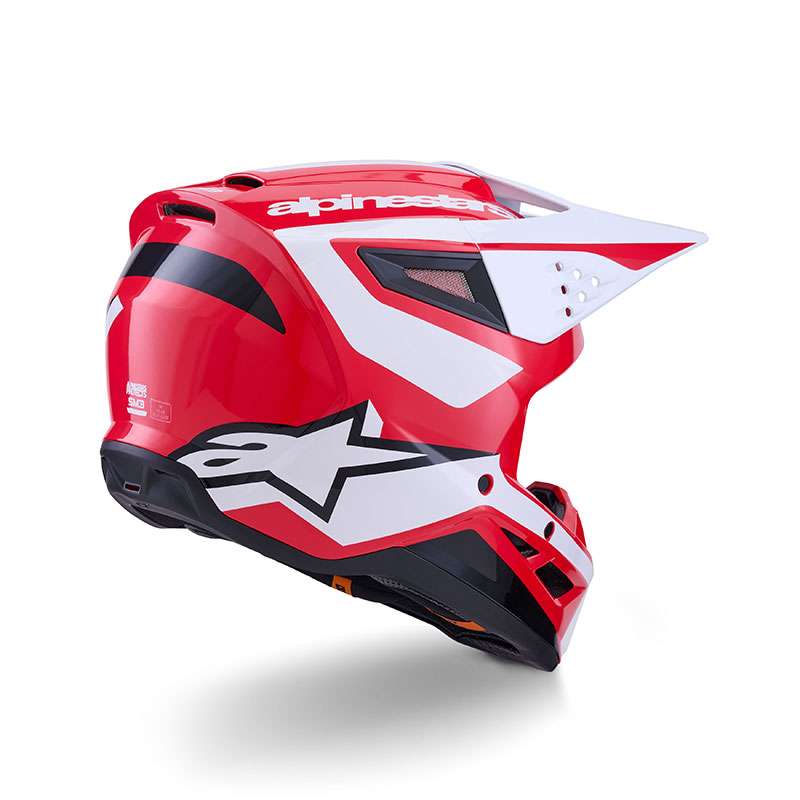 Alpinestars Sm3 Heat Helmet Red White