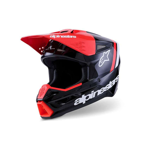 Alpinestars Sm3 Radium Helmet Black Red