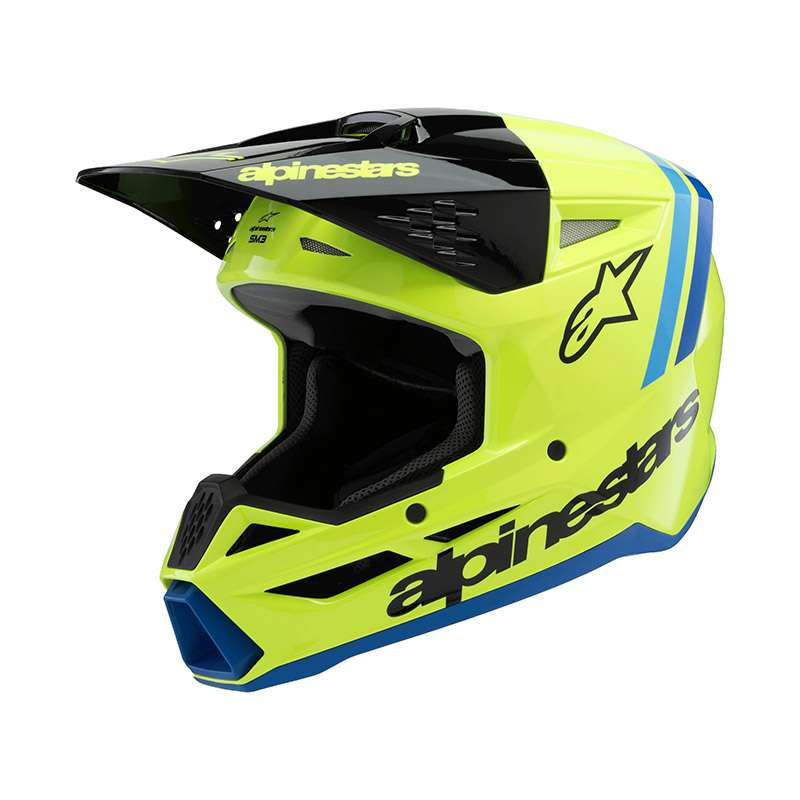 Alpinestars S-m3 Youth Radium Helmet Yellow