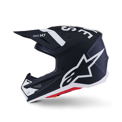 Alpinestars Sm7 2206 Dasher Helmet Black White Matt