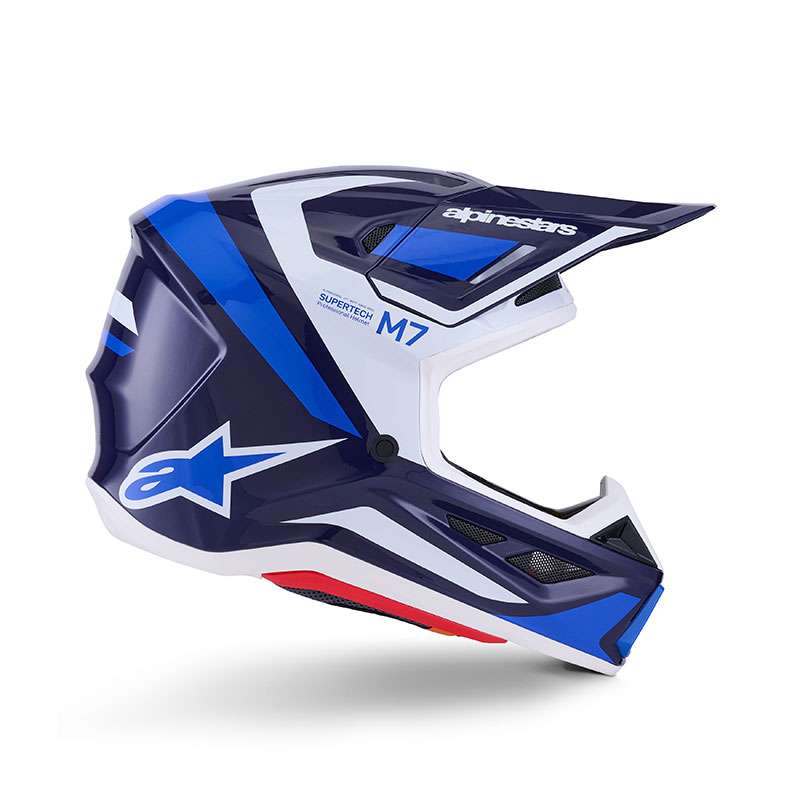 Alpinestars Sm7 Rise Helmet Blue White