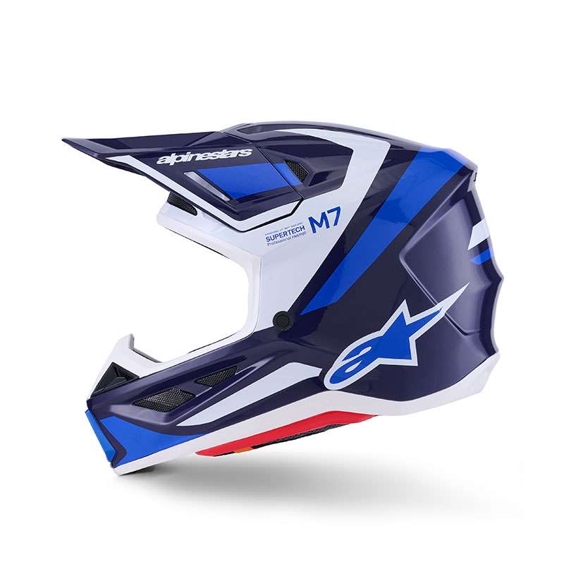 Alpinestars Sm7 Rise Helmet Blue White