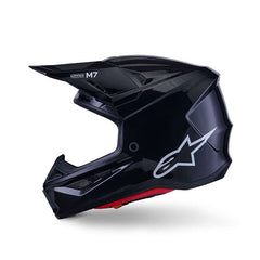 Alpinestars Sm7 2206 Solid Helmet Black Glossy