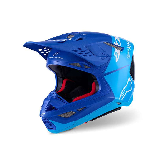 Alpinestars Supertech M10 2206 Flood Helmet Blue
