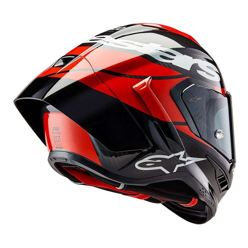Alpinestars Supertech R10 Element Helmet Red Gloss
