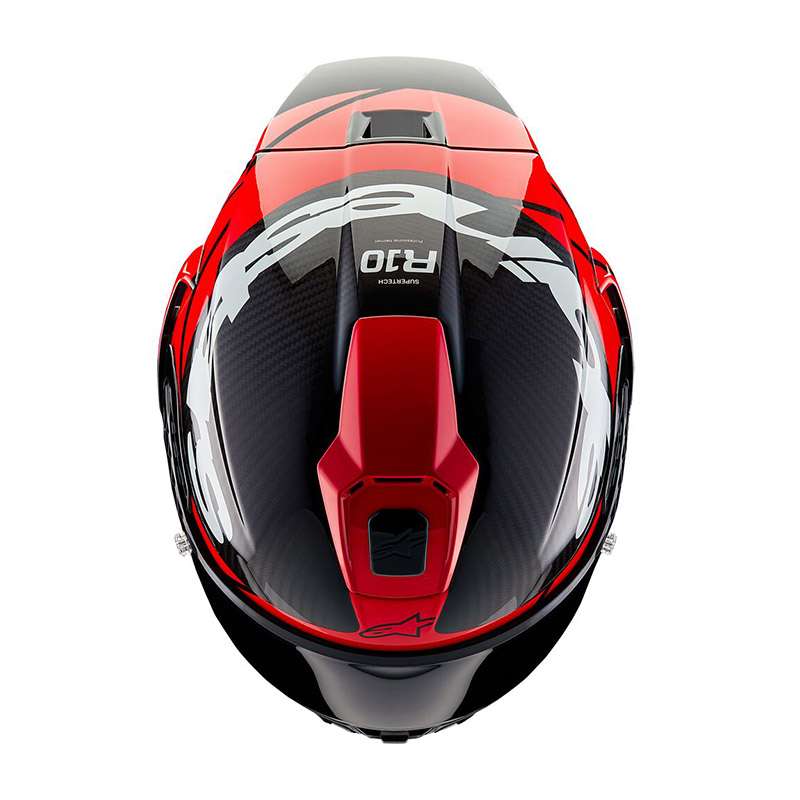 Alpinestars Supertech R10 Element Helmet Red Gloss