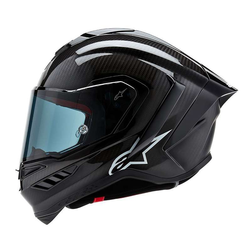 Alpinestars Supertech R10 Solid Helmet Black Gloss